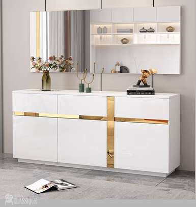 1.6M Wooden Office Reception Desk image 8