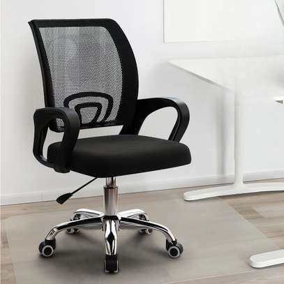 Office Chairs: Mid-back Studio Chair with Caster Wheels image 7