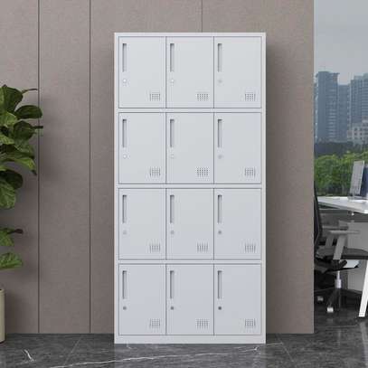 15 Locker Office Storage Cabinet image 8