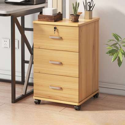 Mobile 3 Drawer Storage Cabinet image 3
