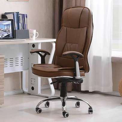 Brown Generic Ergonomic Chair image 14