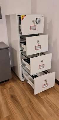 4 Drawer Steel Diplomat Storage Office Cabinet image 4