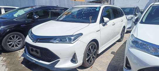 Toyota Fielder hybrid white WxB 2019 image 2