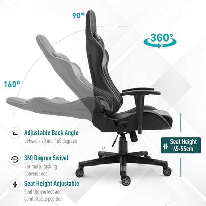 Office seat: Office Chair with Adjustable Cushion image 4