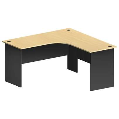 Office Desk :  1200mm Curved Employee Office Desk image 3
