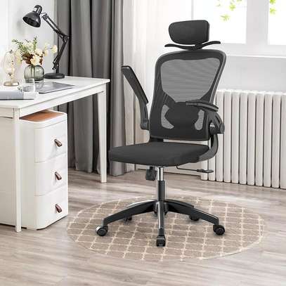 High Back Full Mesh Swivel Office Chair image 3