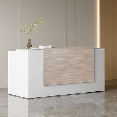 Reception Desk; Office Reception Counter Desk image 6