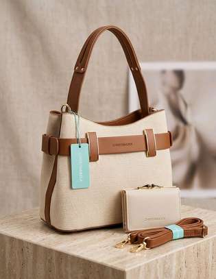 LADIES HANDBAGS WITH A PURSE image 3