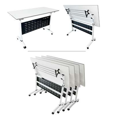 Modern Foldable 120cm Training Table image 7