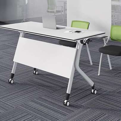 Office Table: Foldable  Study Training Office Table image 6