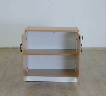 Wooden 2 Door Home Office Storage Cabinet image 2