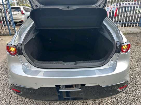 Mazda 3 Silver color fully loaded 2019 model. image 2