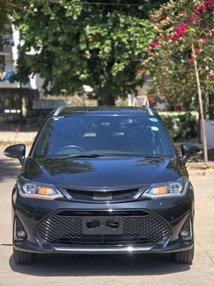 toyota fielder wxb hybrid black image 5