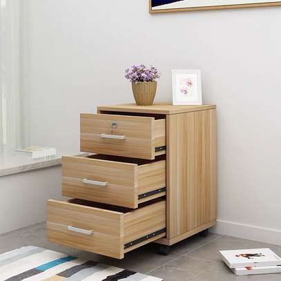 Office Cabinet; 3-Drawers Mobile Pedestal Cabinet image 6