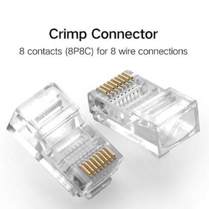 8P8C (RJ45) LAN Ethernet Network Cable Connector Plug image 5