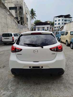 Mazda Demio petrol White 2018 image 8