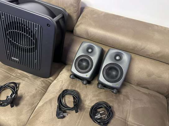 Genelec 8020 DPM Monitors(pair) + Genelec 7040 APM Sub image 5