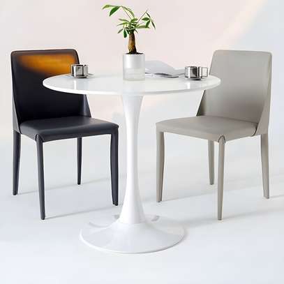 Modern Manufactured Round Wooden Dining Table image 3