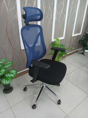 Office Chair: Office Seat With Lumbar Support, Sleek Design image 4