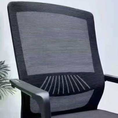 Office Chair : Metallic Legged Boardroom Office Chair image 4
