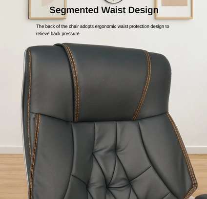 High-Back Executive Office Leather Seat image 2