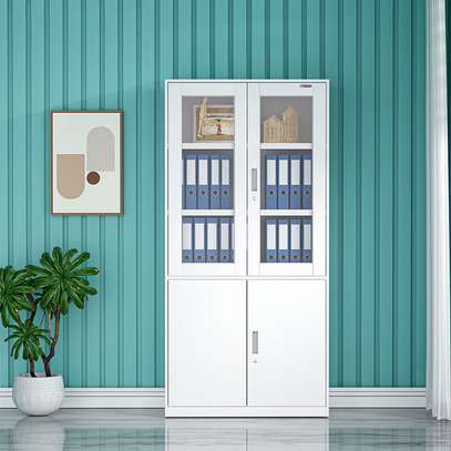 Office Cabinet: Good Quality Steel White Metal  Cabinet image 3