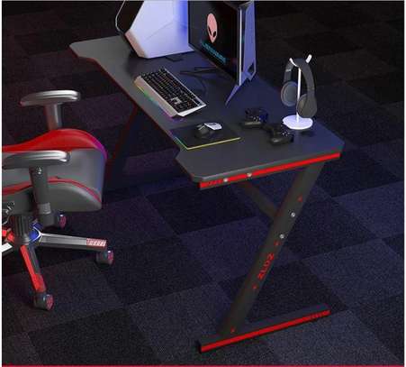 Gaming Desk; Generic Gaming Desk with Lighting image 5