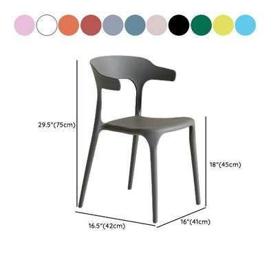 Dining Chairs: Plastic Armless Dining Chair image 7