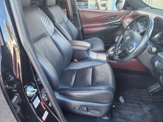 Toyota Harrier premium grade black 2018 black image 6
