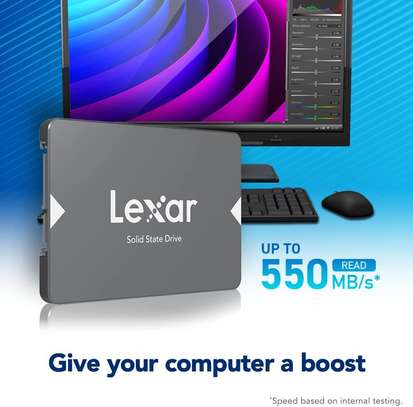 Lexar NS100 2.5″ SATA  Internal SSD 128GB image 2