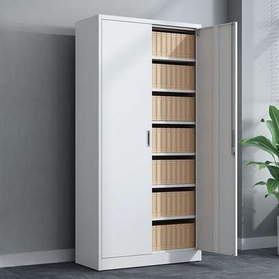 Office Vertical 2-Wide Metal Supplies Cabinet image 5