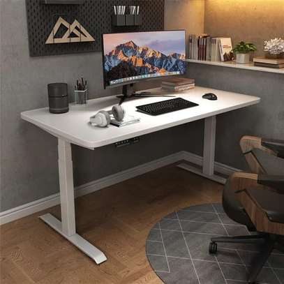 Office Desk: Electric Adjustable Desk, Sit-stand Workstation image 2