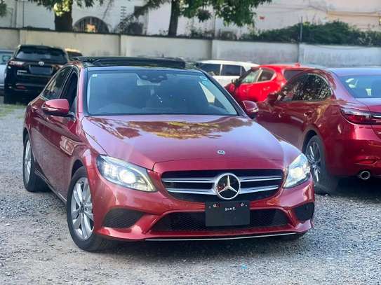 Mercedes Benz C200 redwine image 4