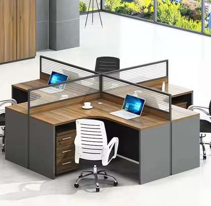 Office Desk; Simple Dual elegant design Office Workstation image 3