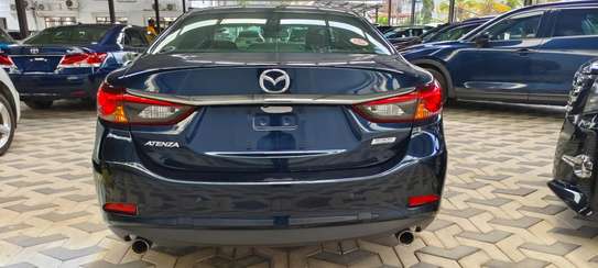 Mazda Atenza petrol blue saloon 2018 image 8