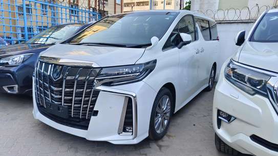 Toyota Alphard Sunroof white 2018 image 2