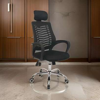 Office Chair; Black Office Chair in Ogembo image 2