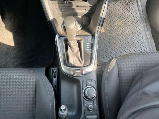 Mazda Demio silver color fully loaded 2019 model. image 9