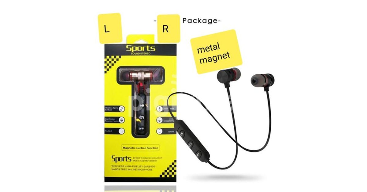 Sports sound stereo magnetic suction function sales