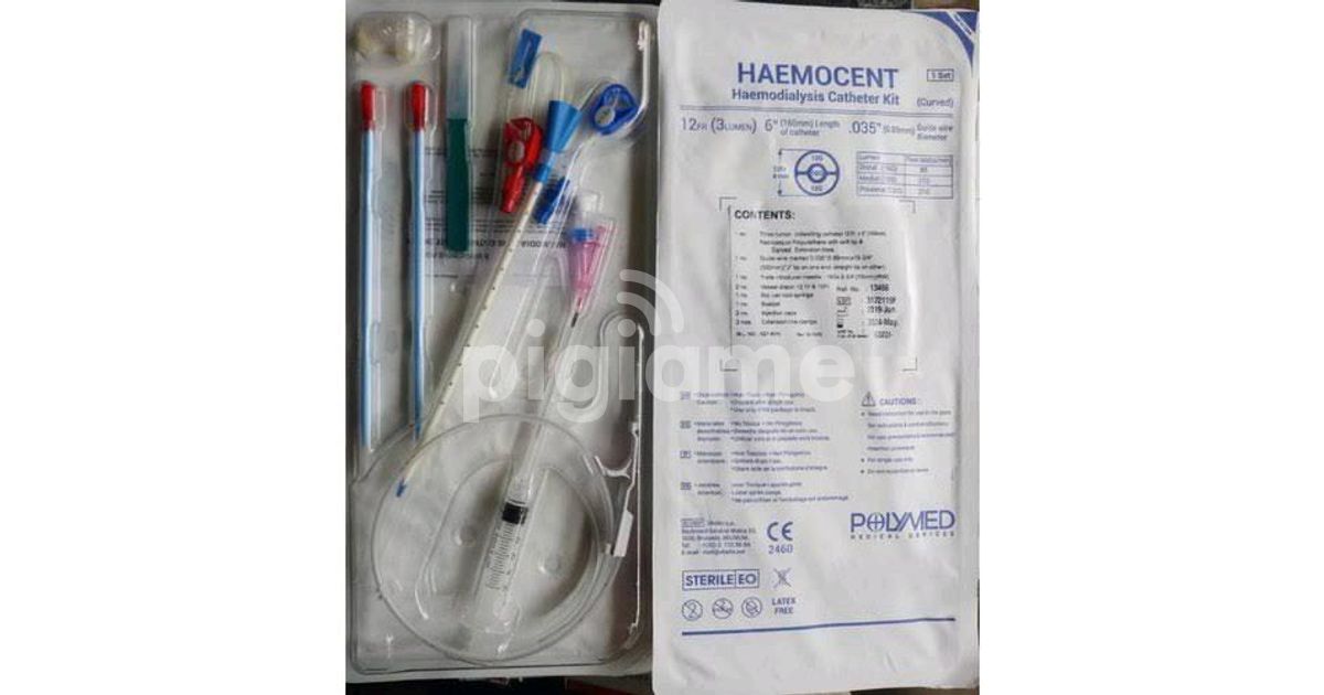 Buy Hemodialysis Catheter Kit Sale Price In Nairobi,Kenya in Nairobi CBD PigiaMe