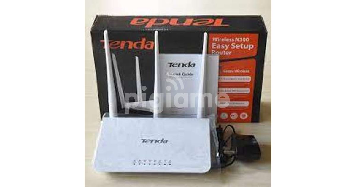 Tenda N300 300 Mbps Wireless Wifi Router in Nairobi CBD, Luthuli Avenue ...
