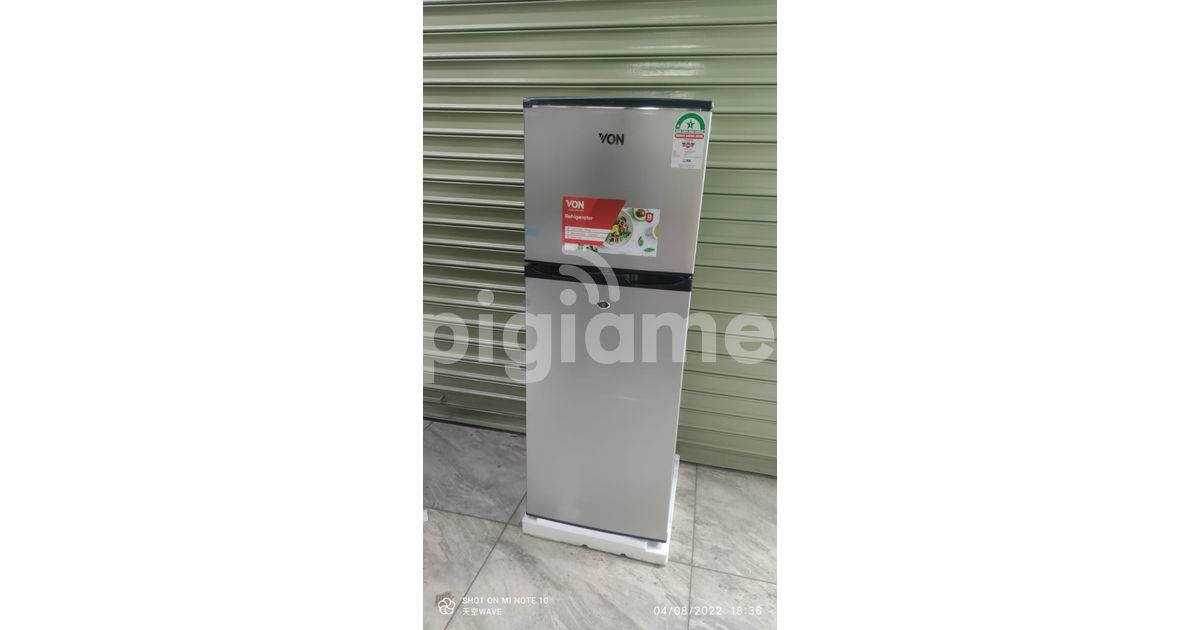 Von Vart19Dhy Double Door Fridge 136Liters. in Nairobi CBD, City