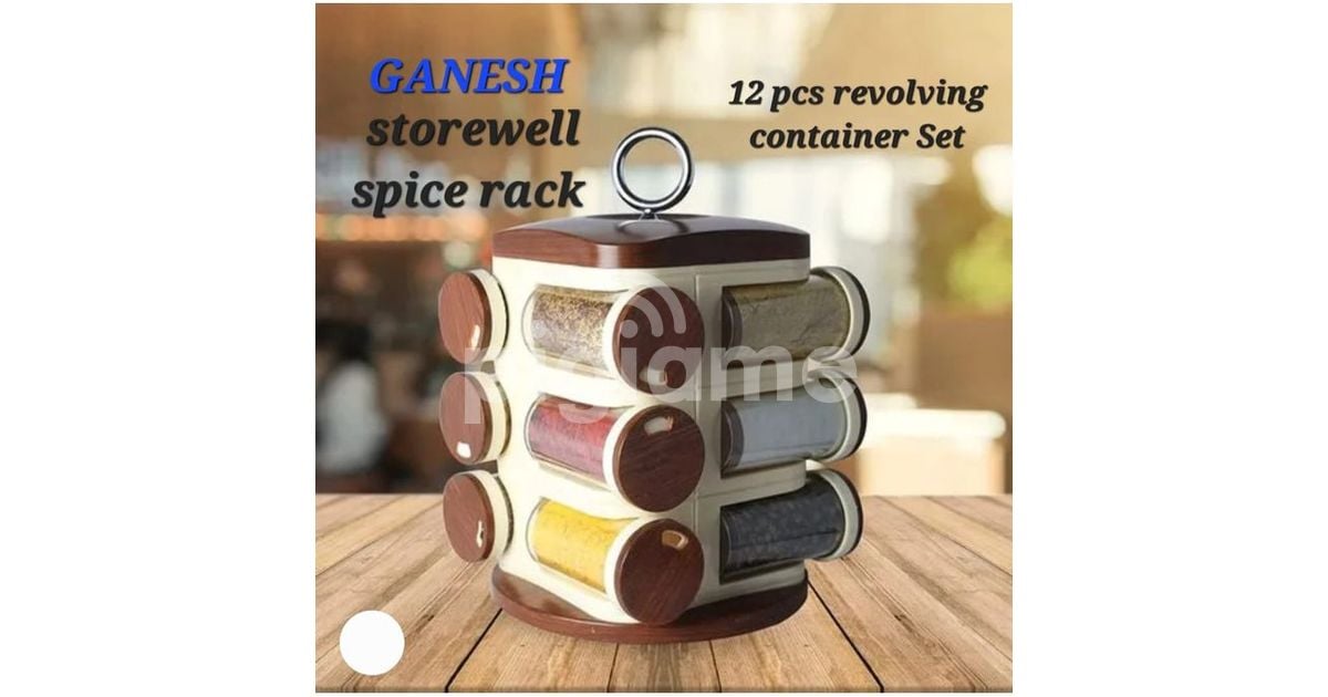 Ganesh Rotating Spice Carousel Rack For 12 Jars. in Nairobi CBD PigiaMe