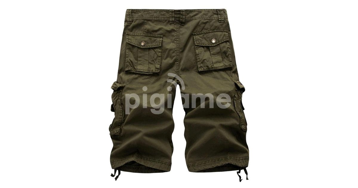Cargo Shorts/Juggle Green Cargo Shorts/Side Pocket Short in Nairobi Central  - Clothing, Stylish Sisters