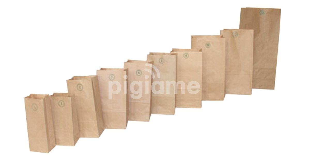Brown Paper Khaki Bags For Packing & Storage in Nairobi CBD PigiaMe