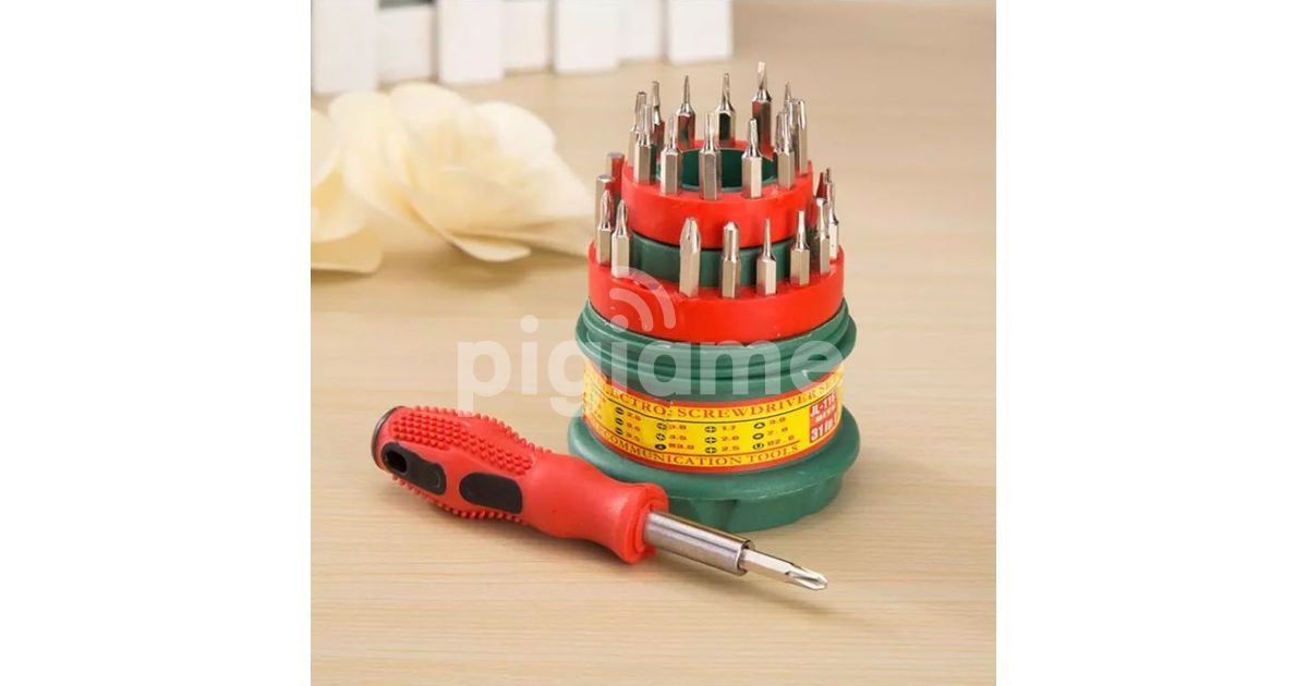 31 in 1 shop electric screwdriver set