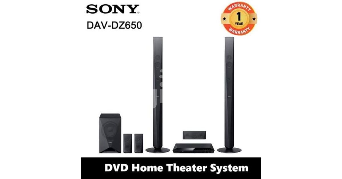 Sony Home Theater Dav Dz650 1000W 5.1Ch 2Tallboys. in Nairobi CBD PigiaMe