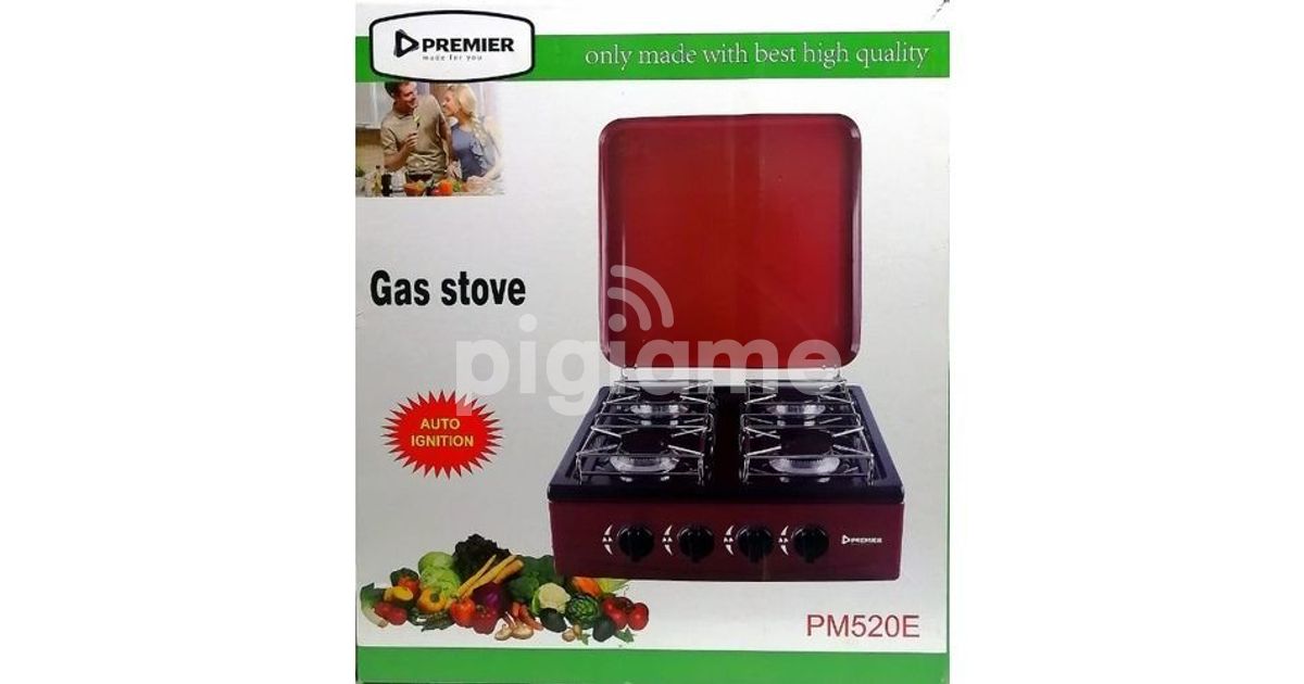 Premier 4 Burner Gas Cooker in Nairobi CBD PigiaMe