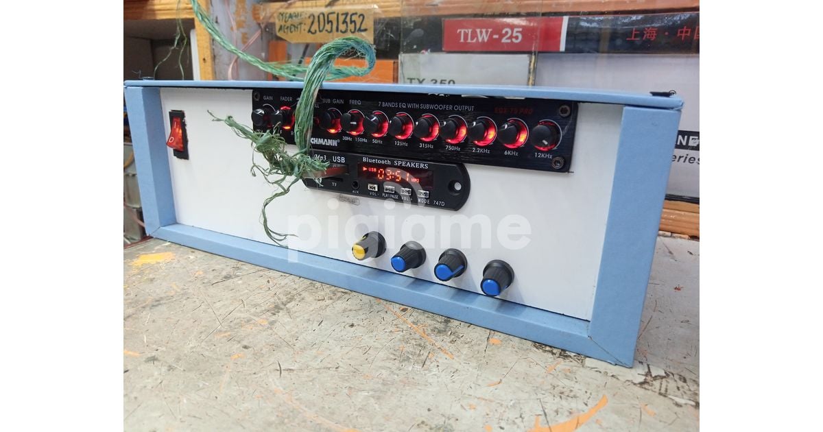 Jua Kali Bluetooth/Usb Powerful Amplifier With And Equalizer in Nairobi