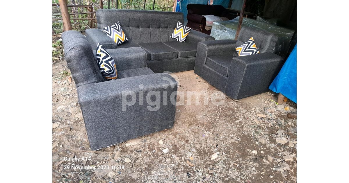 Grey 5Seater Sofa Set On Sale At Jm Furnitures in Ngara PigiaMe